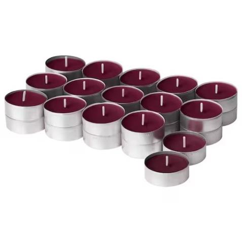Vỉ 30 viên nến thơm STÖRTSKÖN IKEA