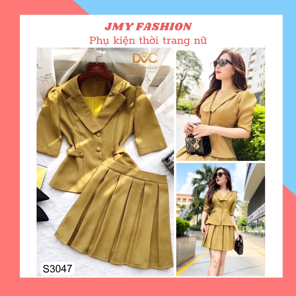 chân váy xếp ly ngắn - DVC& ACC