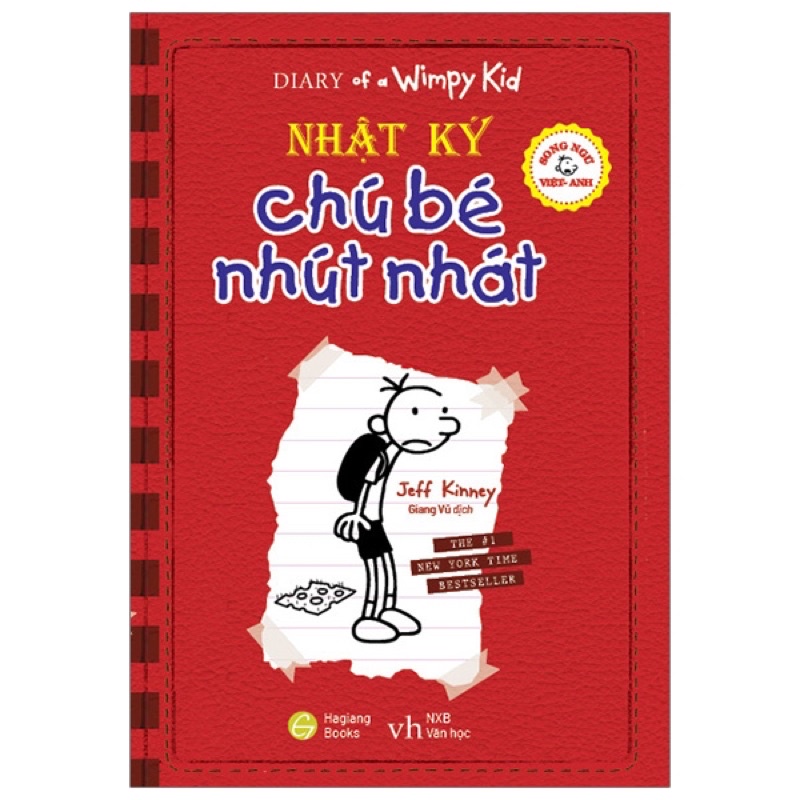 Sách Song Ngữ Việt - Anh - Diary Of A Wimpy Kid - Nhật Ký Chú Bé Nhút Nhát - Tập 1