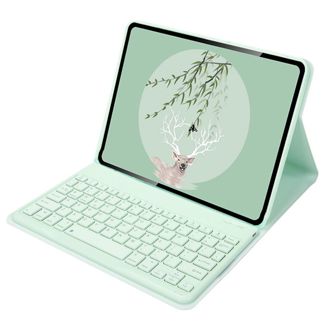 Bao Da Nắp Gập Từ Tính Kèm Bàn Phím Bluetooth Không Dây Cho Lenovo Xiaoxin Pad Pro 11.5 2021 2020 Xiaoxin Pad 11 inch Lenovo Tab P11 Pro P11 Plus