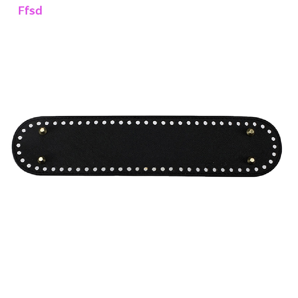 Túi Đeo Chéo Da Pu Hình Oval Đáy Dài Làm Thủ Công Thời Trang Cho Nữ