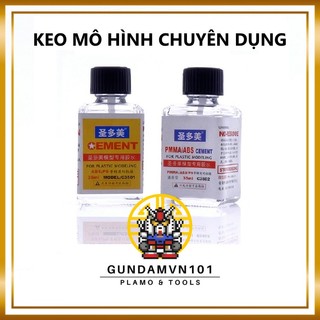 Keo cement chuyên dụng dành mô hình - keo dán được cả nhựa abs ps pla plate gundam gunpla figure diorama doll