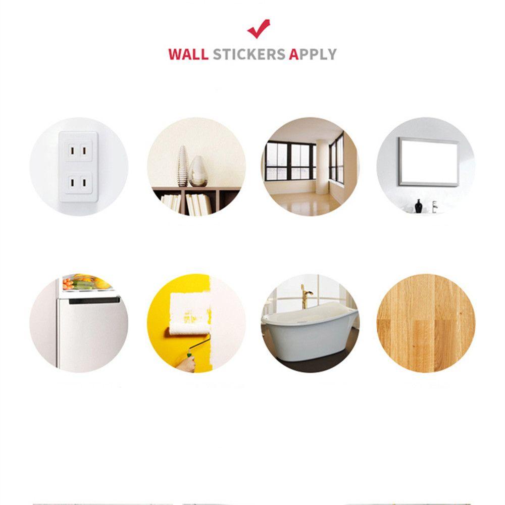 LAKAMIER Decal dán tường Chống Thấm Nước Theo Phong Cách Giáng Sinh