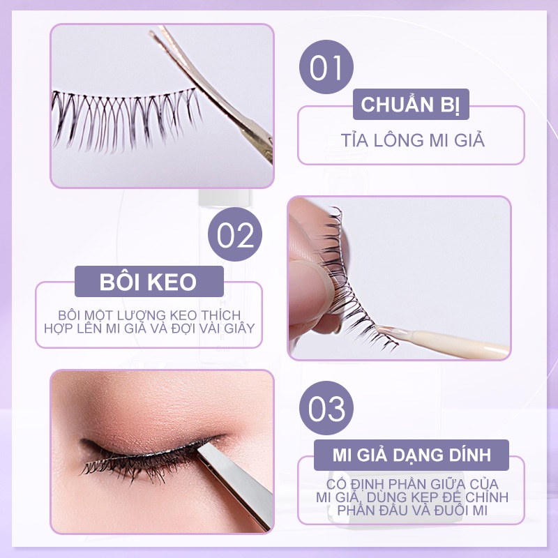 Keo Dán Kích Mí Đôi Tự Nhiên Không Dễ Phai Và Keo