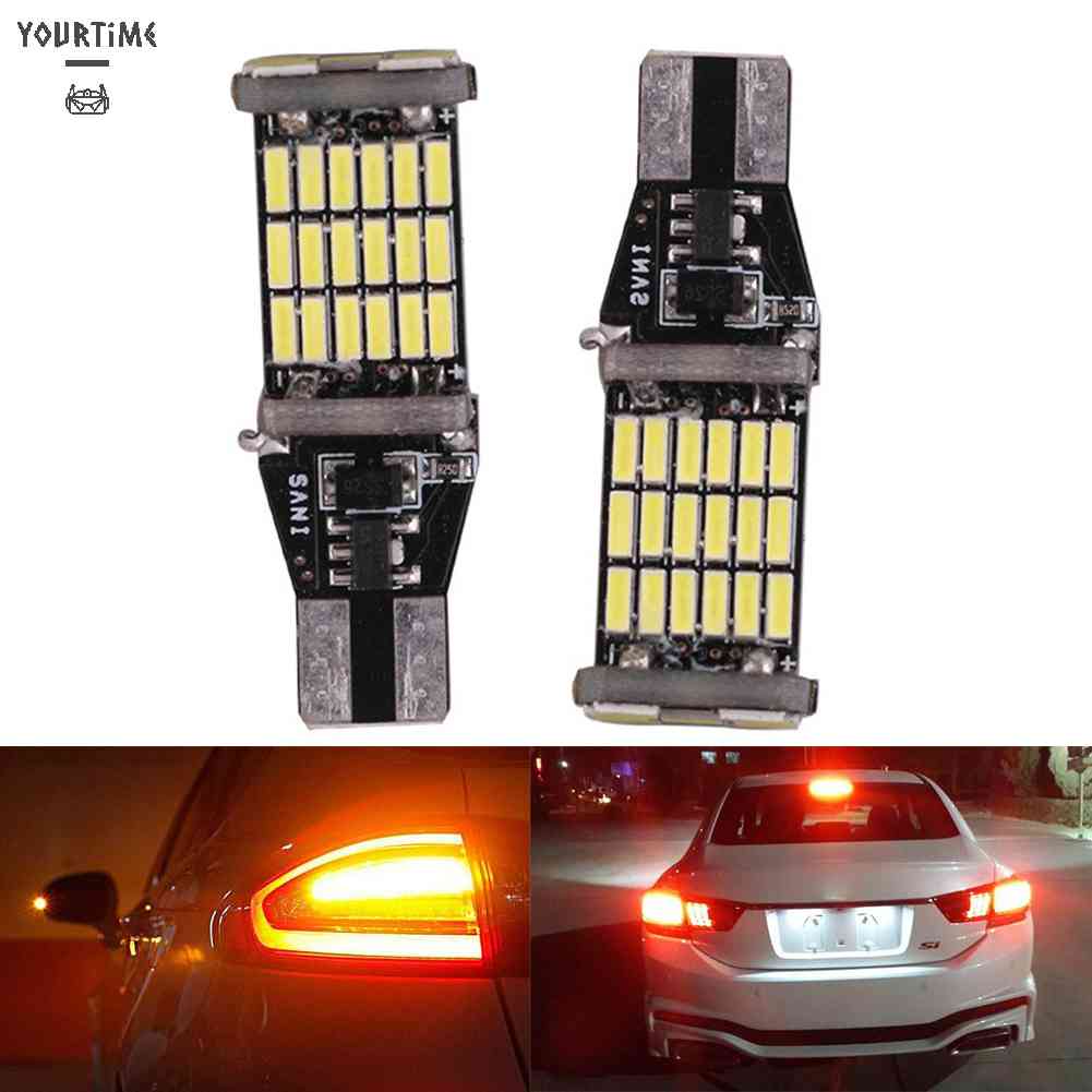 Đèn LED Tín Hiệu T15 W16W Canbus 4014 45 SMD 12V Cho Xe Hơi