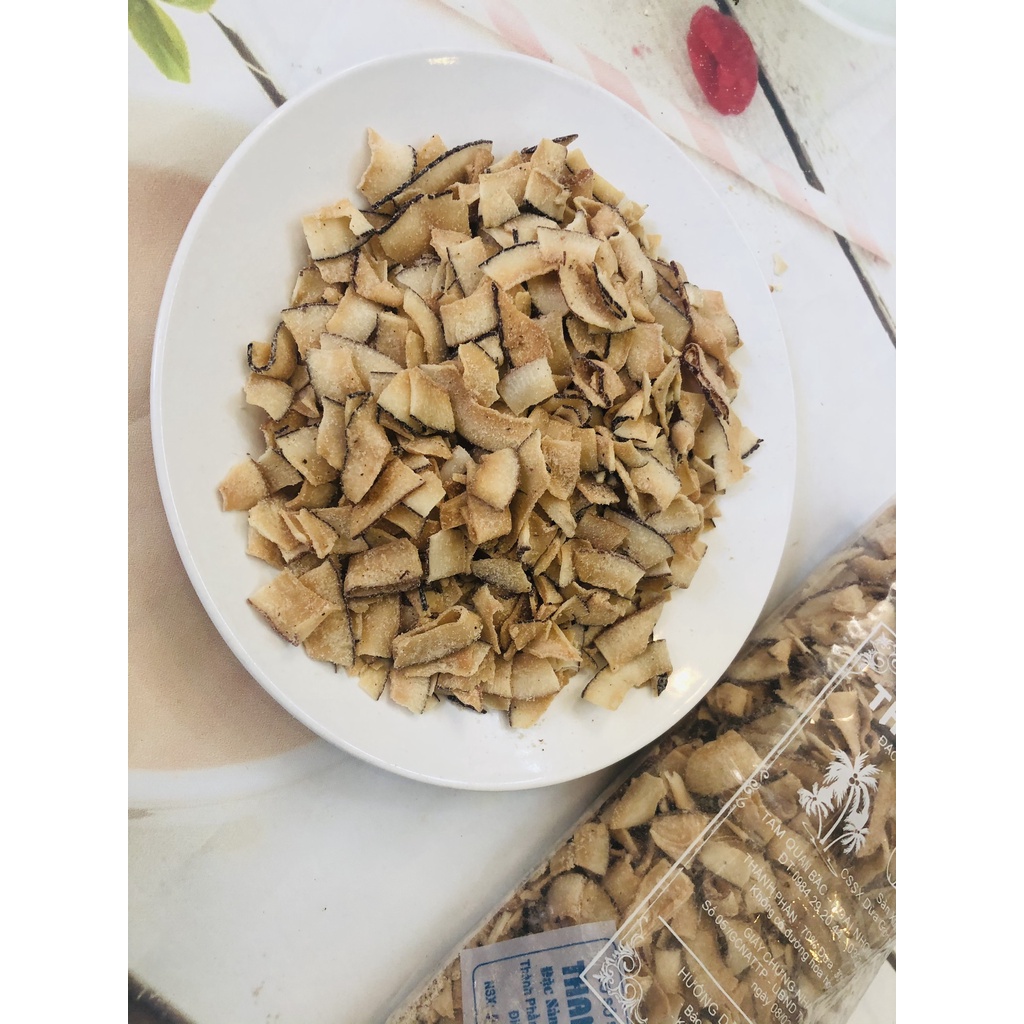 dừa sấy giòn gói 500g