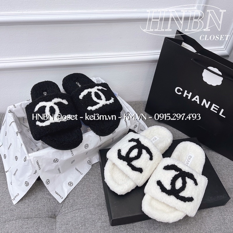 (Ảnh thật - có sẵn) Dép lông CN fullbox