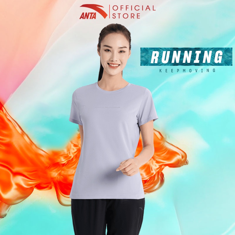 Áo thể thao nữ Running A-DRY FAST Anta 862135104-1