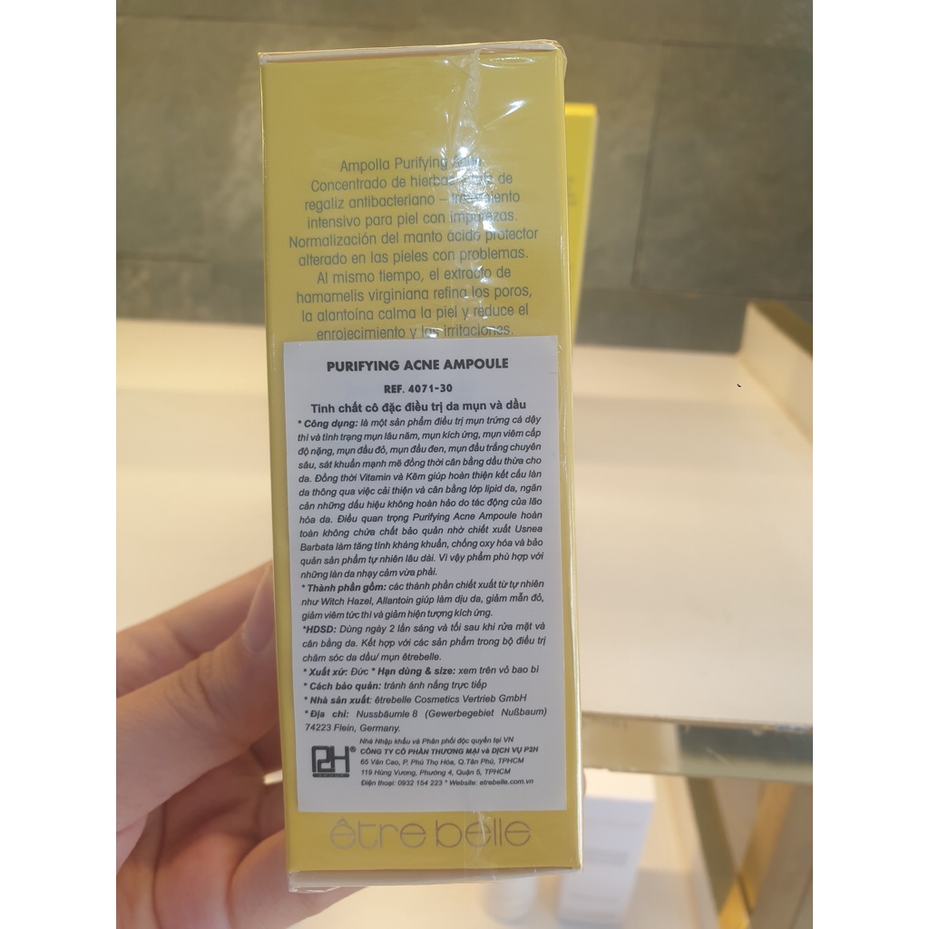 TẾ BÀO GỐC MỤN SKIN ACNE - ETREBELLE