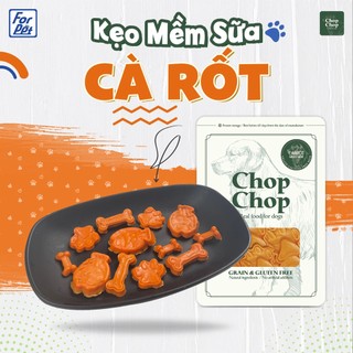 Carrot milkchew - kẹo mềm sữa cà rốt 50g - thức ăn vặt cho chó