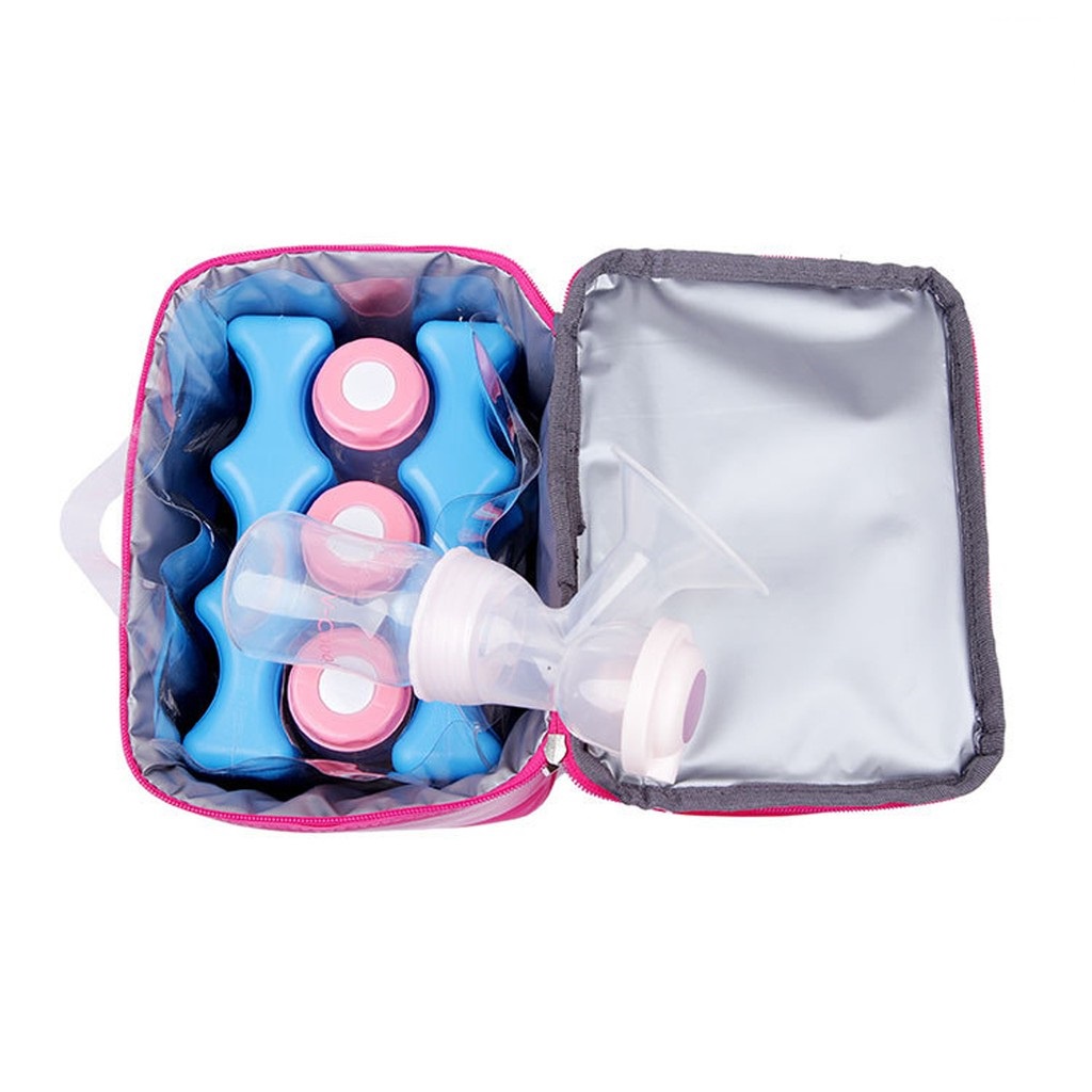 Đá khô thanh hộp nhựa 2 sóng và 3 sóng giữ lạnh sữa, thức ăn tiện lợi