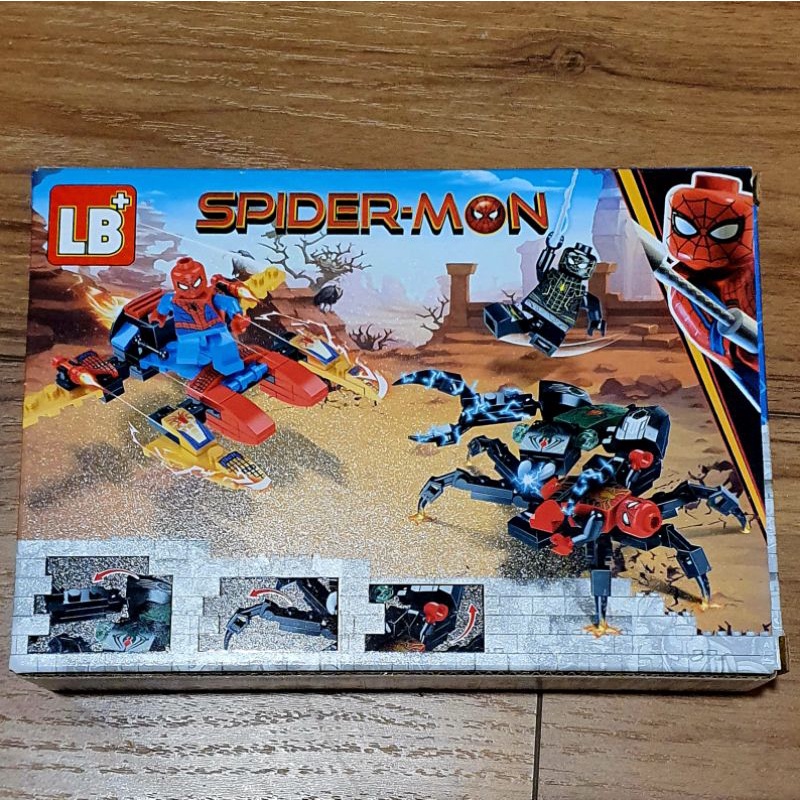 Lego Spider Man, Người Nhện kèm Nhện Sấm Sét 75-91 Chi Tiết