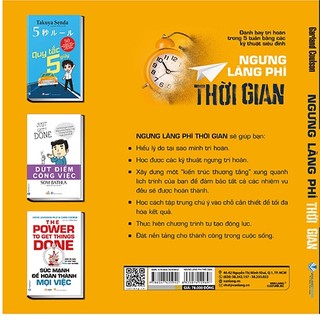 Sách Vanlangbooks - Ngưng Lãng Phí Thời Gian