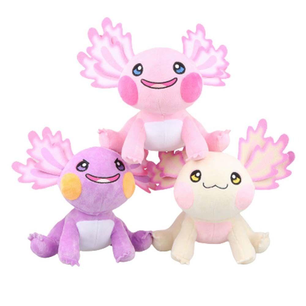 LANFY Đồ chơi nhồi bông Axolotl Trang Trí Đáng Yêu