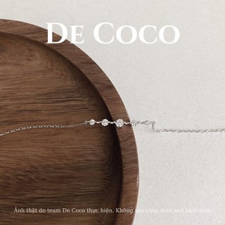 Vòng tay bạc nữ DECOCO ACC ACC Hazel DECOCO ACC ACCESSORIES