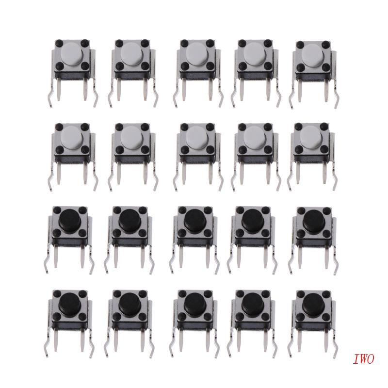 Set 10 Nút Công Tắc Cảm Biến PCB Thay Thế Chuyên Dụng Cho Tay Cầm Chơi Game Xbox 360 RB LB