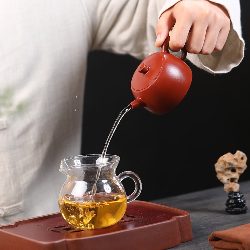 Ấm Tử Sa Nghi Hưng Tỉnh Lan 140 ml (Đại Hồng Bào)