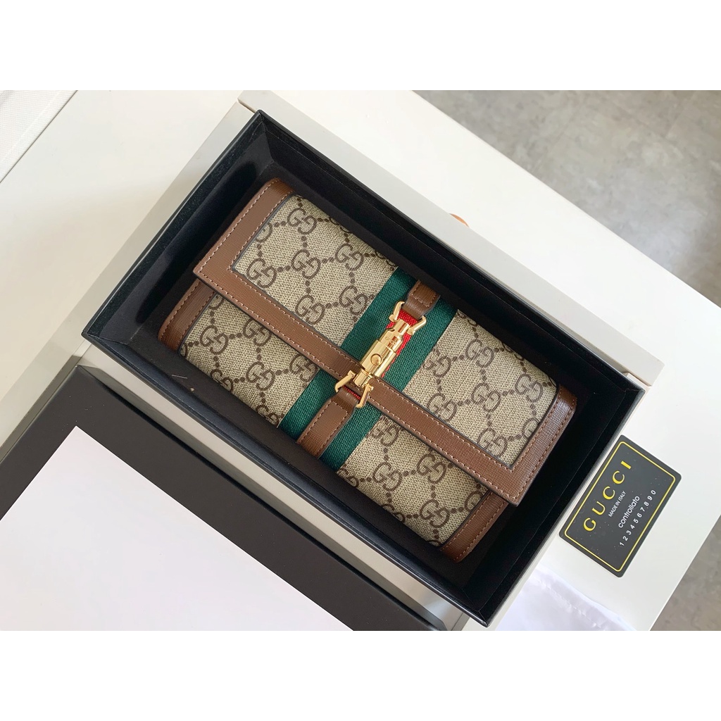 Ví Da Gucci Gập Đôi Thời Trang Cho Nam Nữ