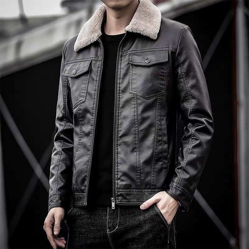 Áo khoác da nam cao cấp,áo khoác mùa đông