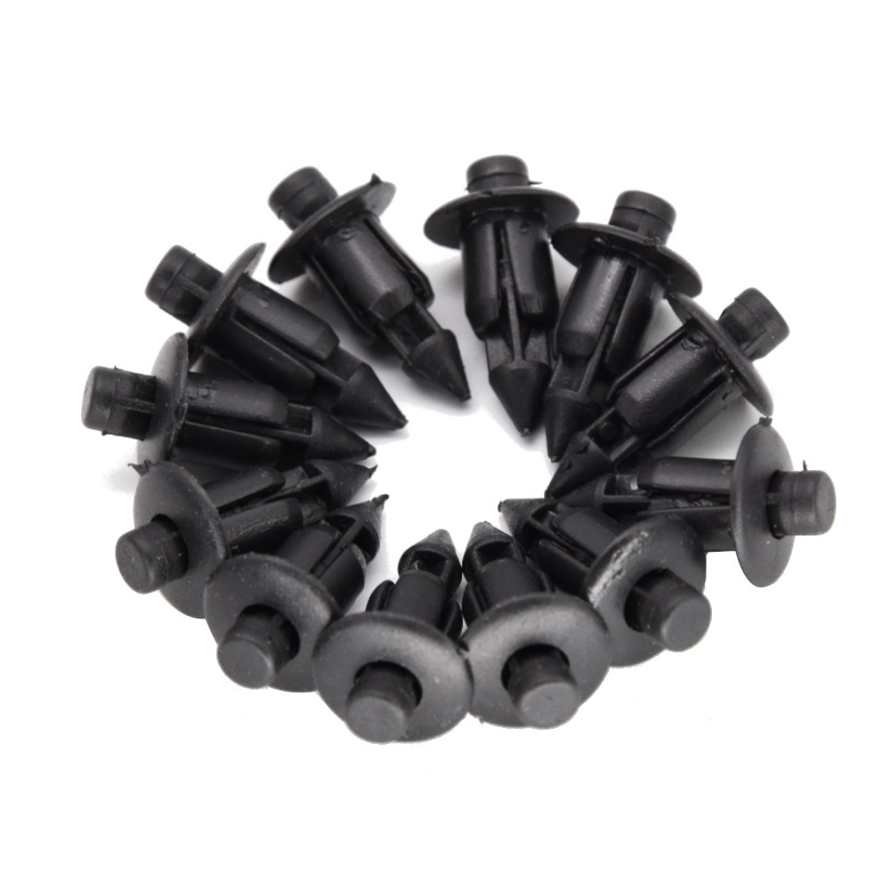 COMBO 20 ỐC NHỰA, CHỐT NHỰA BẤM DÀN ÁO XE MÁY 6LI dành cho các loại xe Winner, Raider, Sonic, Lead, Vision,..