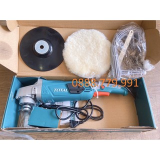 TOTAL 180MM-1400W MÁY ĐÁNH BÓNG TP1141806-2 + KÈM BỘ ĐÁNH BÓNG