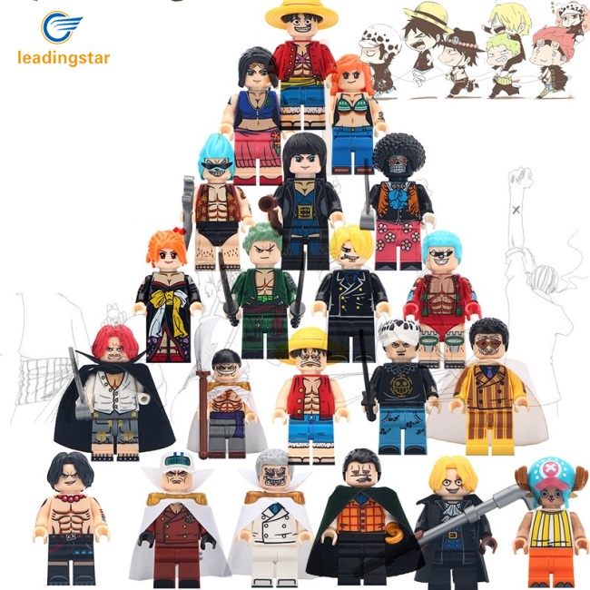 Mô Hình Lego Nhân Vật Luffy Solonna Robin Trong Phim Hoạt Hình One Piece