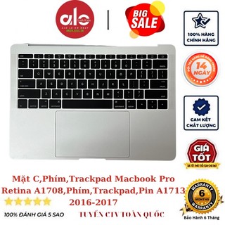 Vỏ macb00k pro 13'' a1708 pin a1713 2016-2017