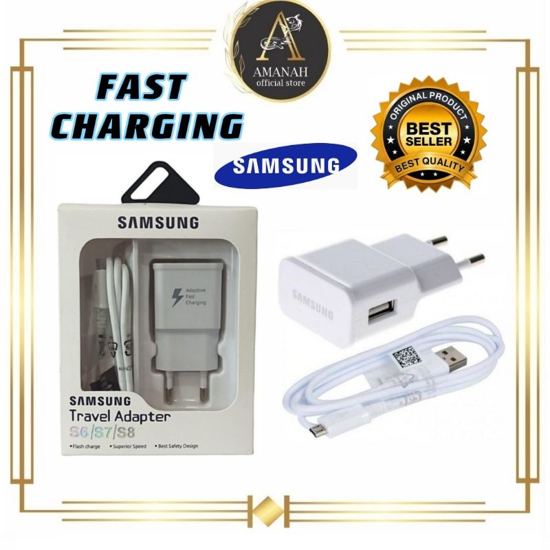 Củ Sạc Nhanh Chính Hãng 100% Cho Samsung micro Note 4 S6 S6 edge S7 Tc
