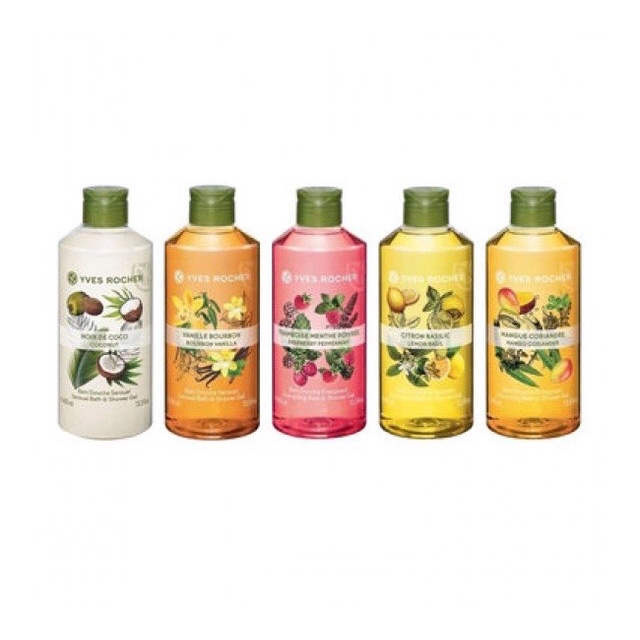 Yves Rocher - Sữa Tắm Thiên Nhiên Dưỡng Da Yves Rocher Les Plaisirs Nature Shower Gel 400Ml 20 Mùi hương