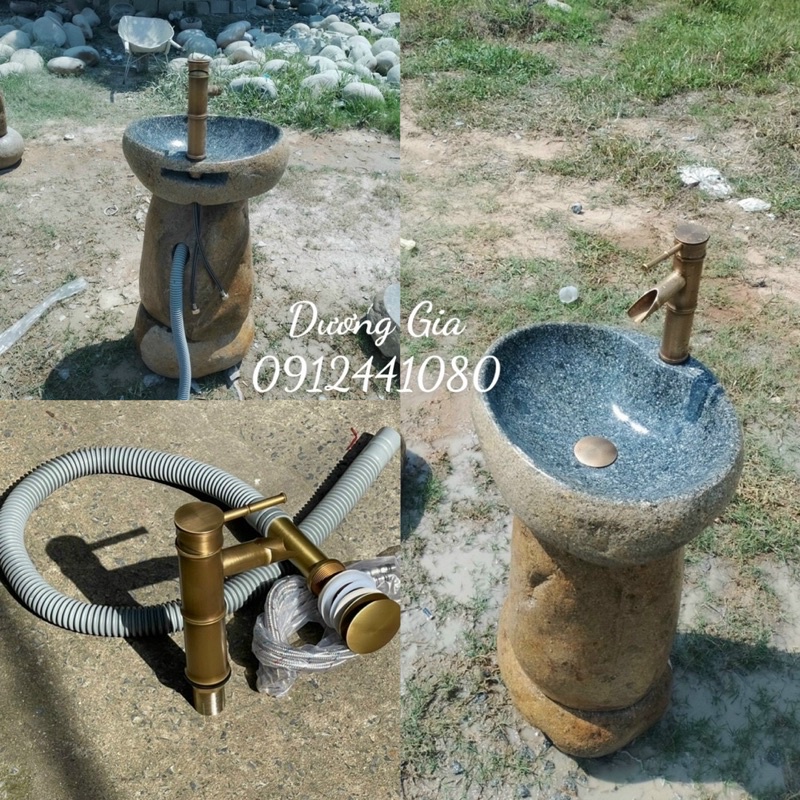 Lavabo Trụ Sân Vườn ( trọn bộ như hình)