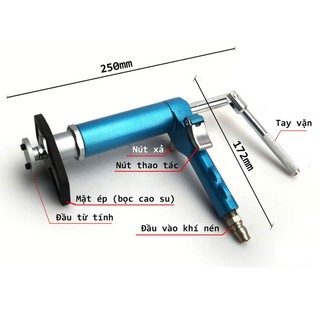 Vam ép piston phanh (dùng khí nén) Ép piston phanh ô tô