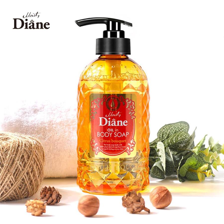 Cặp gội xả phục hồi tóc hư tổn nặng  Moist Diane Extra Damage Repair 450mlx2 + Sữa tắm Moist Diane