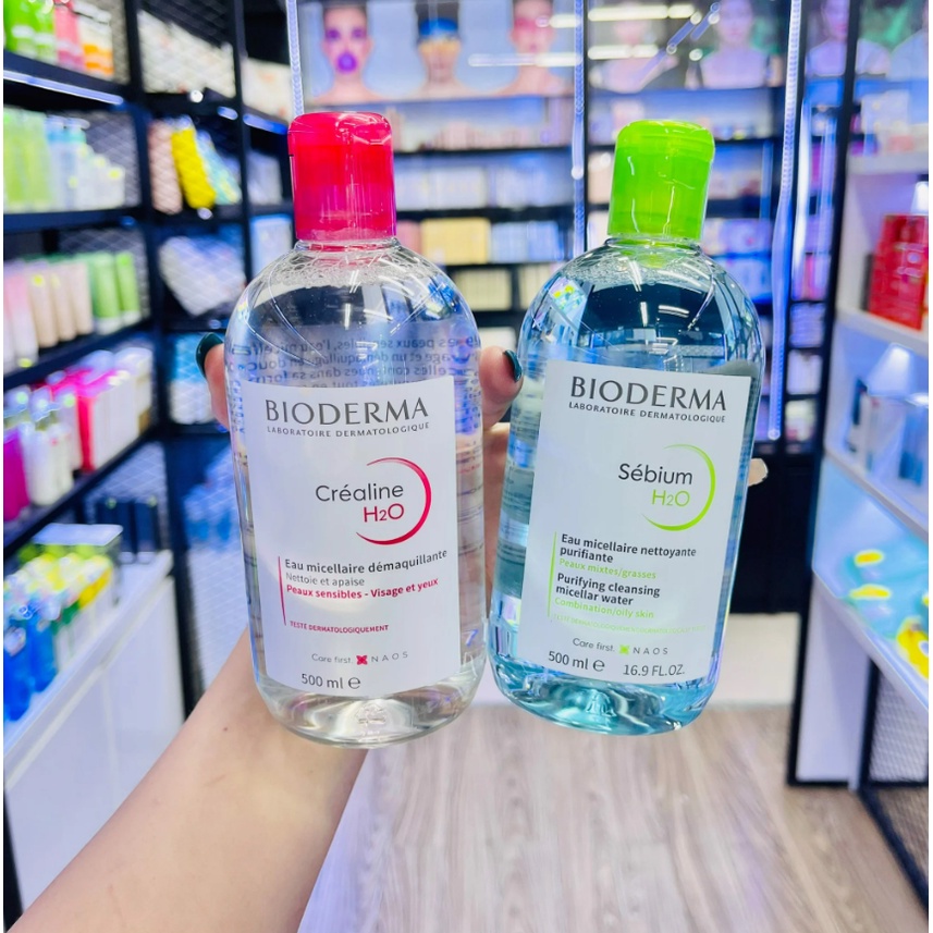 Tẩy trang Bioderma  full size 500ml chuẩn hàng nội địa Pháp