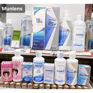 Nước ngâm lens 150ml + fresh + b5 frenzy-pro aqua