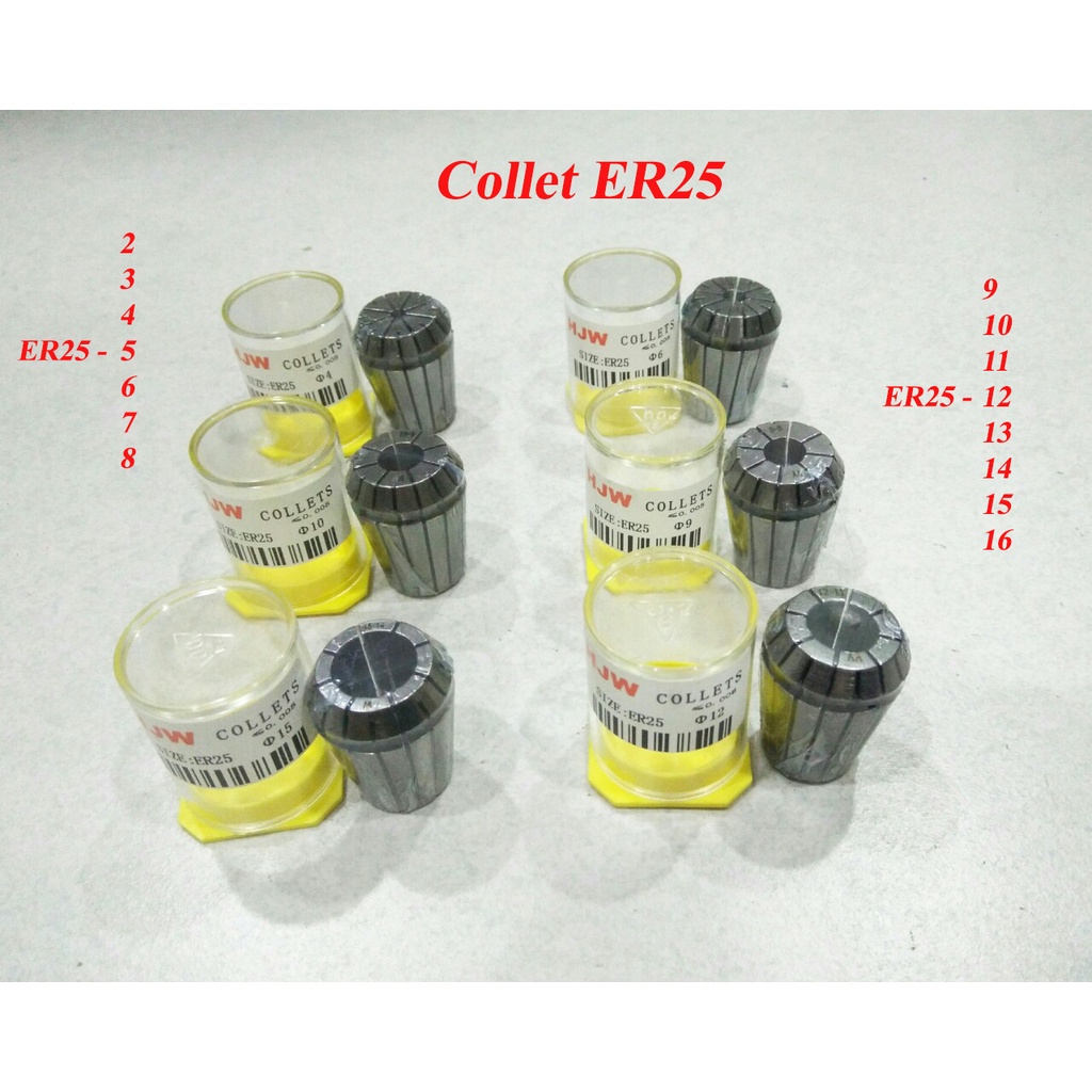 Cnc - Đầu kẹp dao phay collet ER25