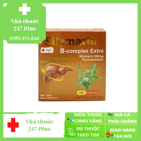 SYLIMARIN GIÚP THANH NHIỆT,MÁT GAN (sản phẩm này không phải là tuốc không có tác dụng thay thế thuốc chữa bệnh) - 247Plu