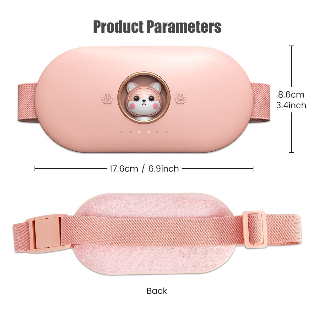 Máy Massage Bụng Kinh Nguyệt,Giảm Đau, Làm Ấm Bụng, Làm Ấm Tử Cung Cho Phụ Nữ Đến Kì Kinh Lisa Beauty