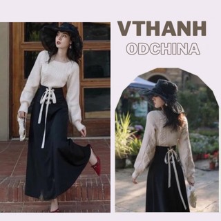  Chân Váy Vintage Dáng Dài Bánh Bèo Hot Hit Mặc Được 2 Kiểu Hàng Có Sẵn  