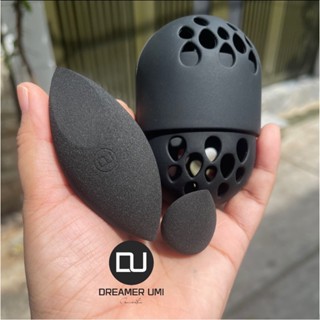 Mút đánh kem nền DREAMER UMI SPONGE Shuttle / Mút tán kem nền / Mút đen