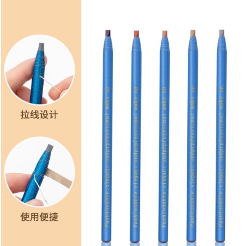 Chì xé kẻ lông mày Kasumi vỏ màu Đỏ CXK5