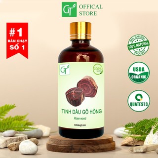 Tinh dầu Gỗ Hồng nguyên chất - Rose Wood  - 100% thiên nhiên dùng xông phòng, tạo cảm giác thanh tịnh, trầm ấm ngọt ngào
