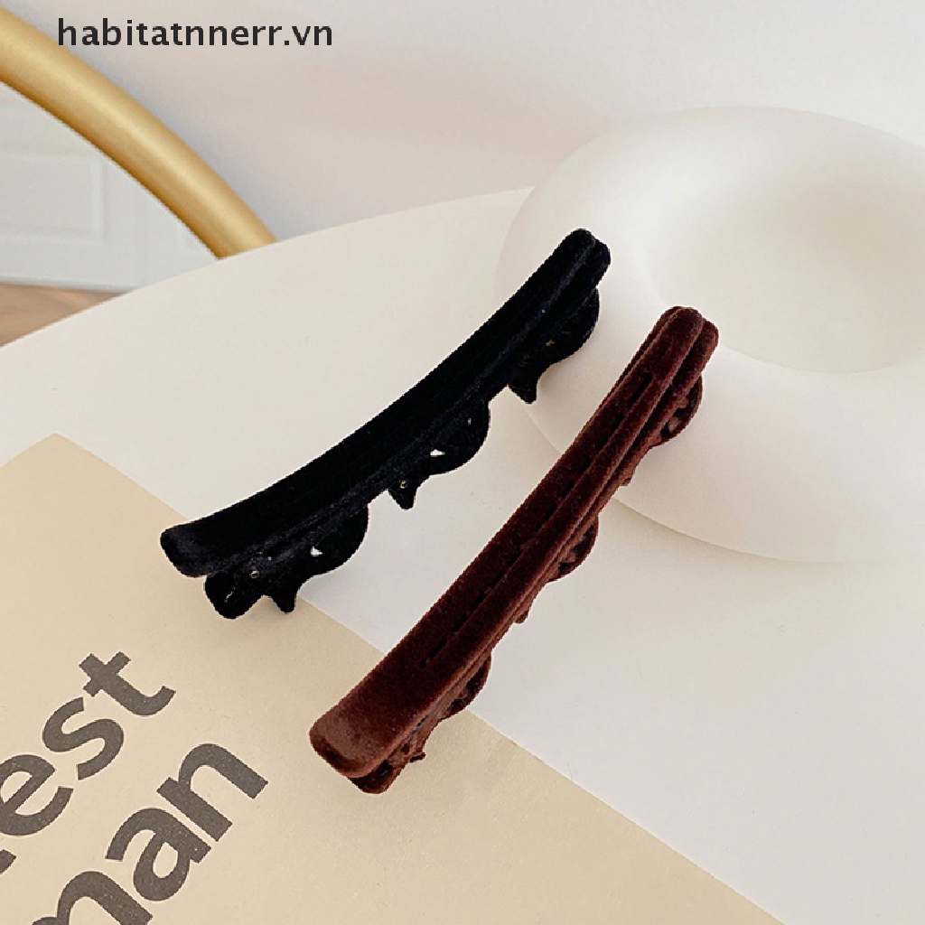 Kẹp Tóc Dạng Tết Màu Đen Dễ Thương Thời Trang Cho Nữ