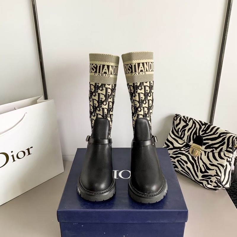 Boot Lửng Dior Thổ Cẩm Full Size 35-39 - By Anh Dinh Phuong