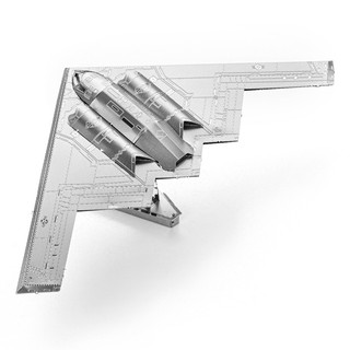 Mô Hình Máy Bay Ném Bom B2 3D Tự Lắp Ráp