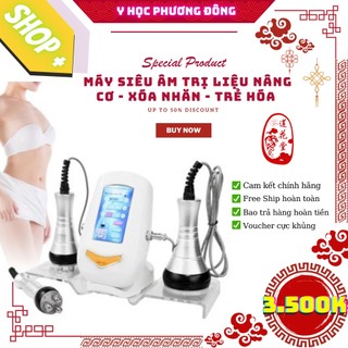 MÁY GIẢM MỠ NÂNG CƠ XOÁ NHĂN SÓNG SIÊU ÂM CHÍNH HÃNG