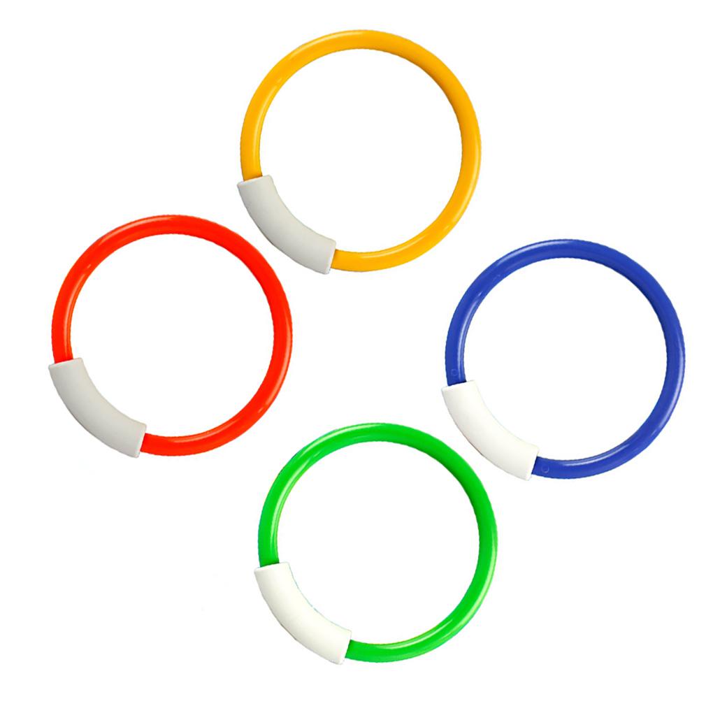 Set 4 Vòng Lặn Nhiều Màu Sắc Dễ Dàng Điều Chỉnh Cho Bé