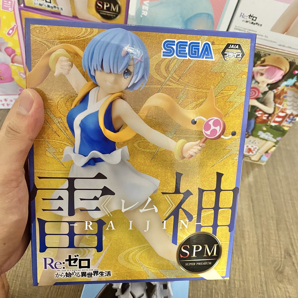 Mô hình chính hãng Re:Zero Starting Life in Another World Ram, Rem