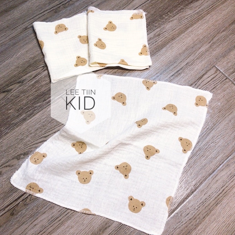 Khăn sữa xô muslin mỏng mịn siêu thấm hút cho bé trai, bé gái
