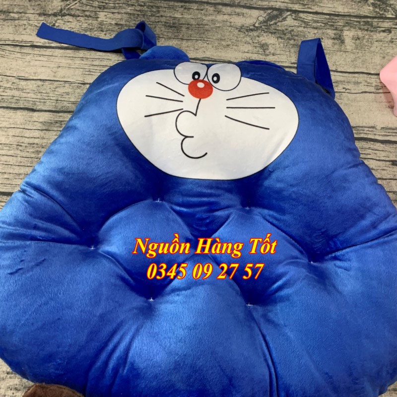 Đệm Ngồi Hoạt Hình LUNA - Dùng Làm Gối Tựa Lưng Sofa, Văn Phòng, Ghế Gỗ, Xe Hơi, Ngồi Bệt Bàn Trà