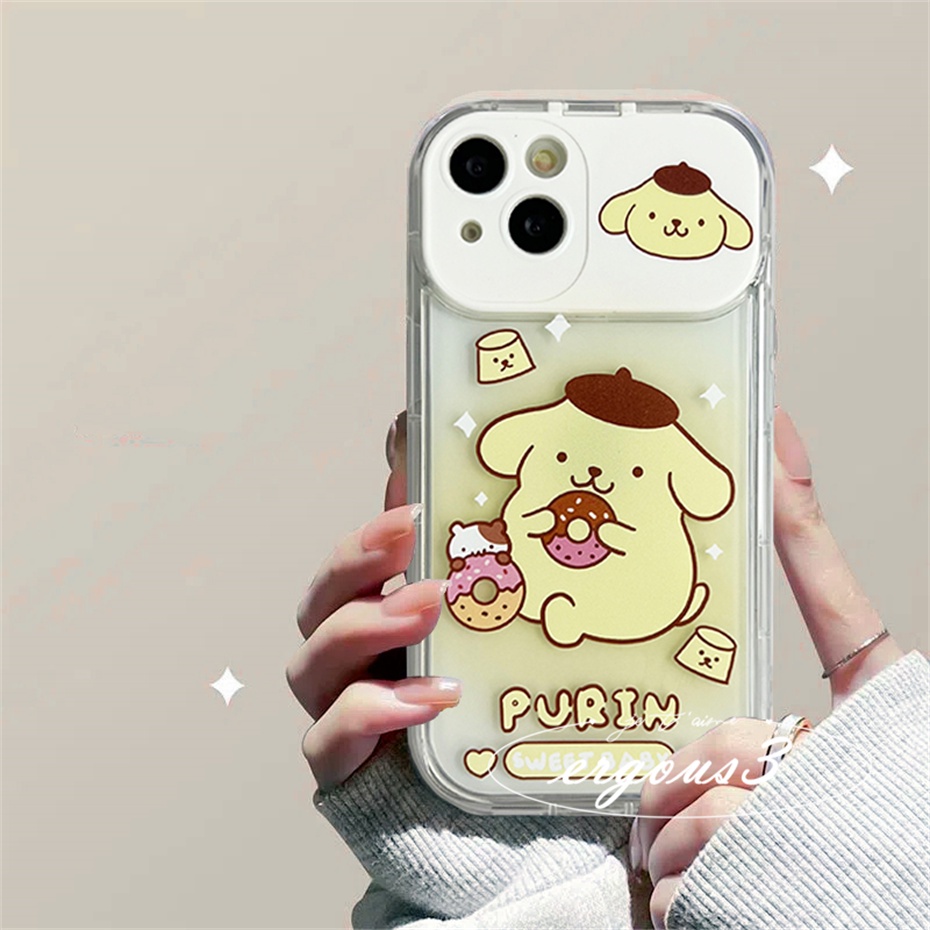 Ốp Điện Thoại Mềm Tráng Gương Trang Trí Bóng Lông Cho iPhone 13 12 11 Pro Max X XR Xs Max